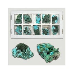 MALACHITE CHRISOCOLE BRUTE 5 CM