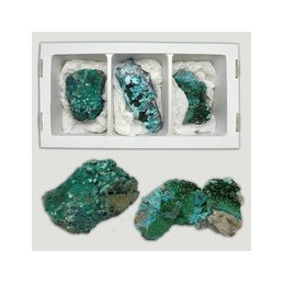 MALACHITE CHRISOCOLE BRUTE 9 CM EXTRA