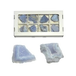 CALCEDOINE BLEU BRUTE QUALITE EXTRA 7 A 10 CM