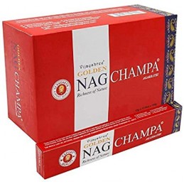 BOX Golden Nag CHAMPA 12 X...