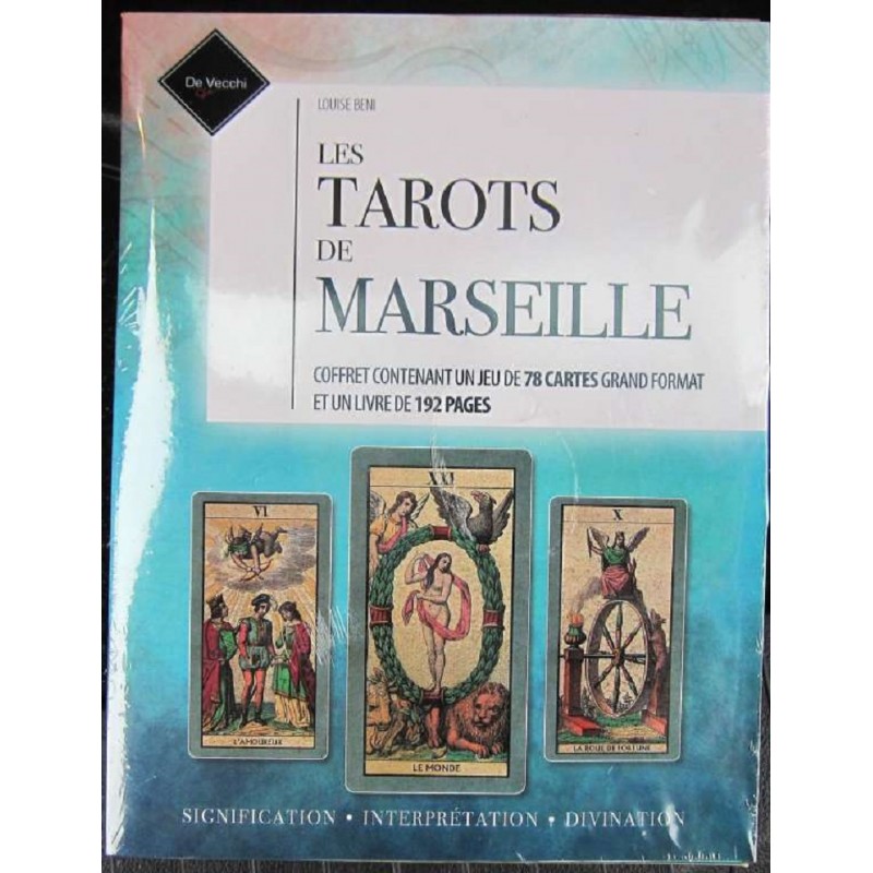 LES TAROTS DE MARSEILLE - LOUISE BENI - COFFRET