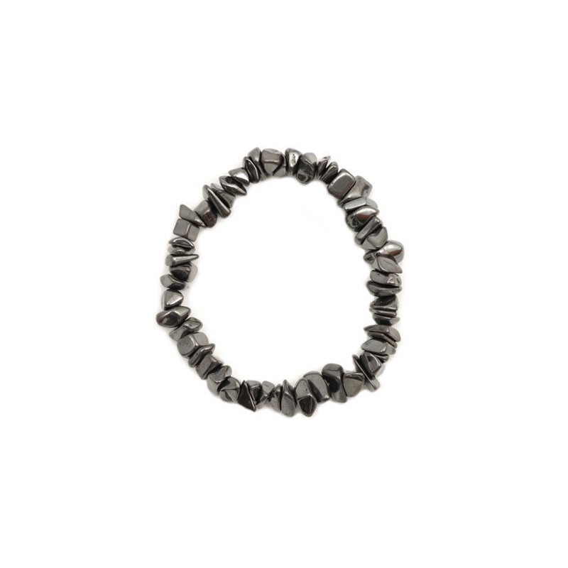 BRACELET EN  HEMATITE STYLE BAROQUE QUALITE EXTRA