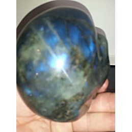 CRANE EN PIERRE LABRADORITE 1 110 GR