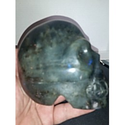 CRANE EN PIERRE LABRADORITE 1 110 GR