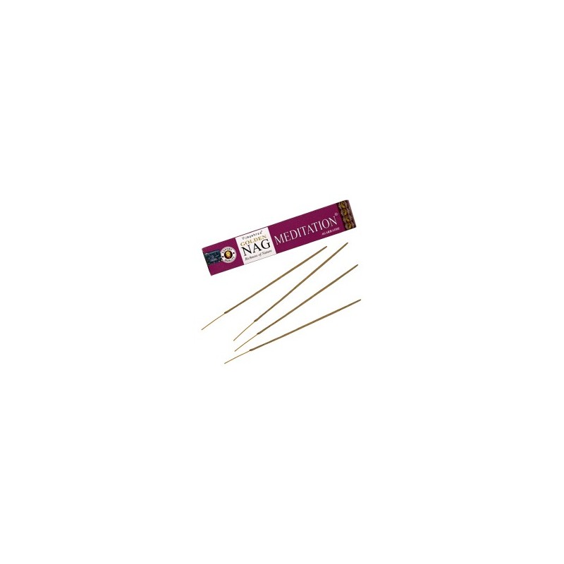 Encens Golden Nag Meditation BOITE DE 15 GR