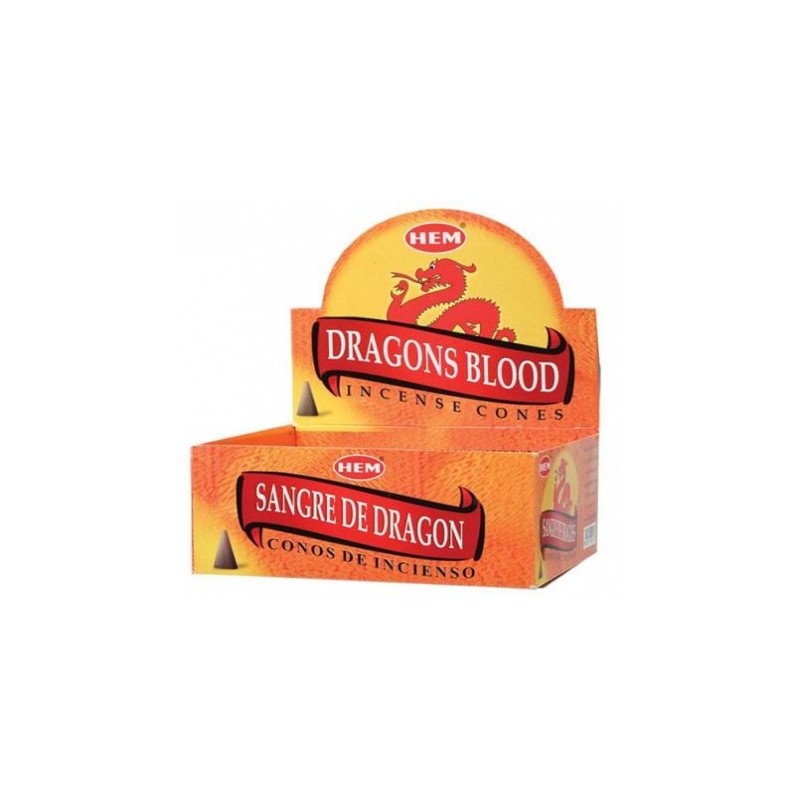 Cônes d'encens Sang du Dragon 10 CONES