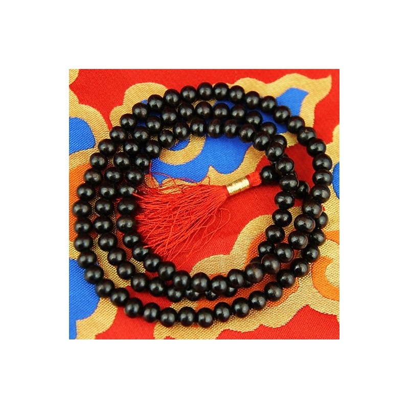 Mala bois de rose 108 grains 0.8 cm