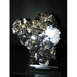 HUARON Pyrite Quartz, Sphalerite Mine, Pasco Dept., Perou