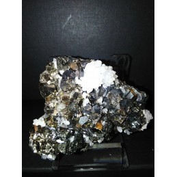 HUARON Pyrite Quartz, Sphalerite Mine, Pasco Dept., Perou