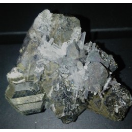 HUARON Pyrite Quartz, Sphalerite, Galene Mine, Pasco Dept., Perou