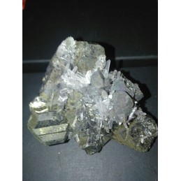 HUARON Pyrite Quartz, Sphalerite, Galene Mine, Pasco Dept., Perou