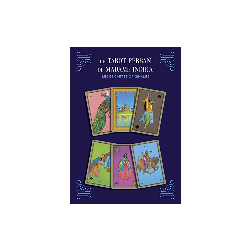 Tarot persan de Madame Indira - jeu de 55 cartes