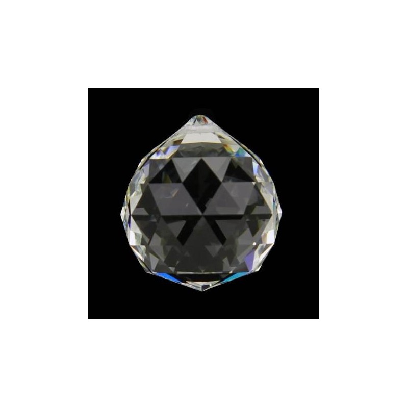 Cristal arc en ciel - Sphère - HARMONIE qualité AAA 40 MM FENG SHUI
