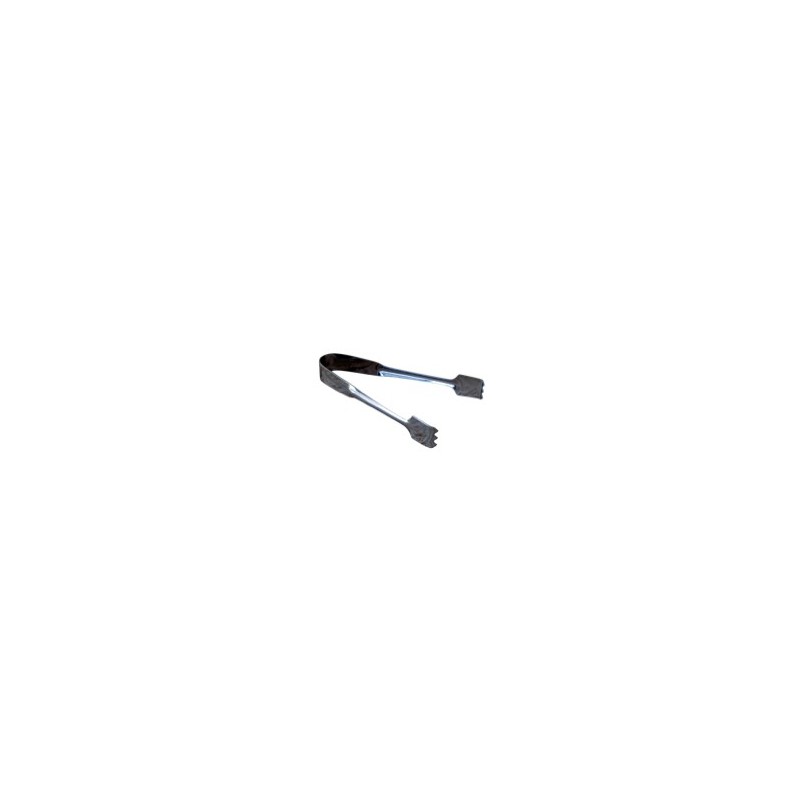 PINCE POUR CHARBON ARGENTE EN INOX PINCE POUR CHARBON ARGENTE EN INOX