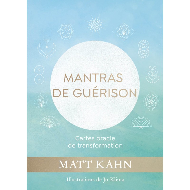 MANTRAS  DE GUERISONS - CARTES ORACLES DE TRANSFORMATION