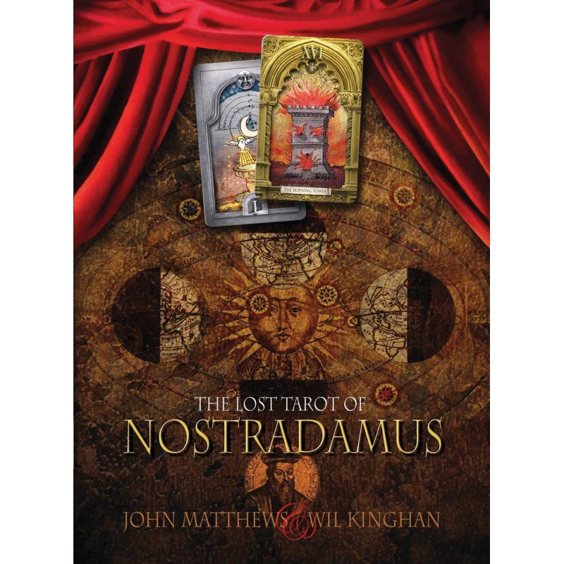 LOST TAROT OF NOSTRADAMUS CARDS - JOHN MATTHEWS
