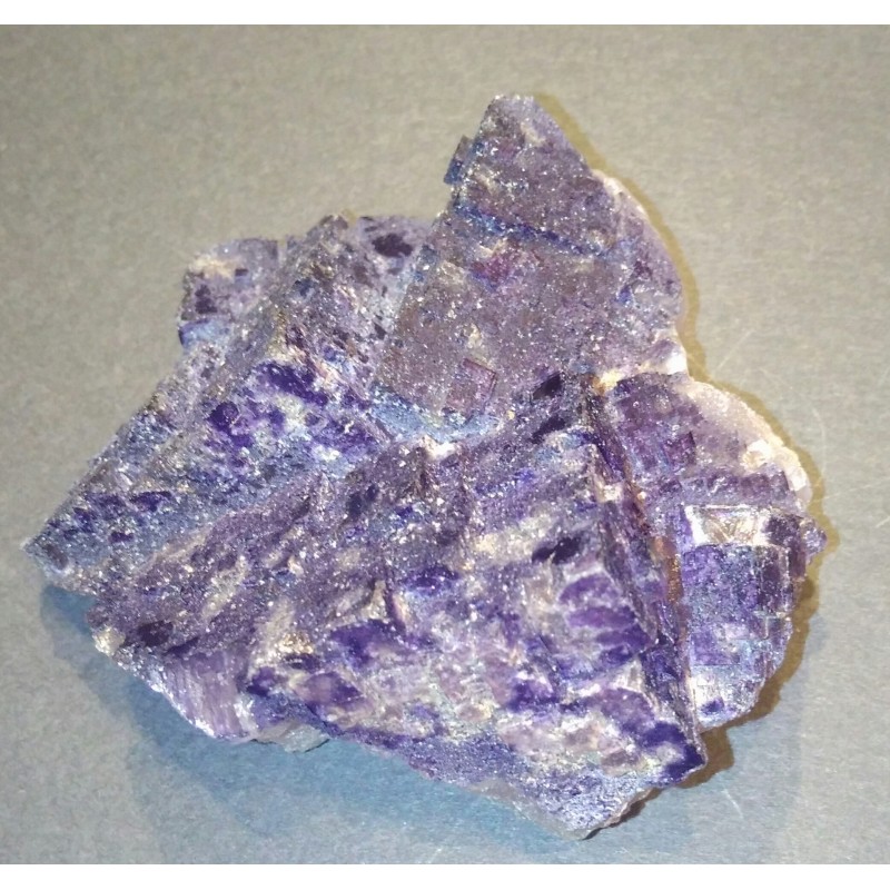 FLUORITE CRISTALISEE LILA MODELE 3
