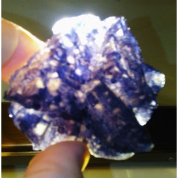 FLUORITE CRISTALISEE LILA MODELE 3