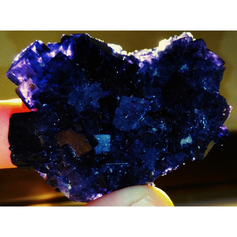 FLUORITE CRISTALISEE LILA MODELE 6