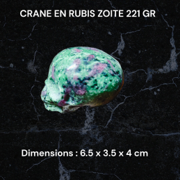 CRANE EN RUBIS ZOITE 221 GR