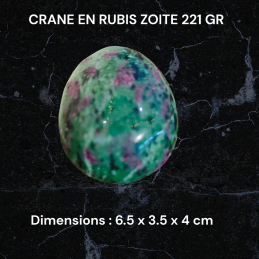 CRANE EN RUBIS ZOITE 221 GR