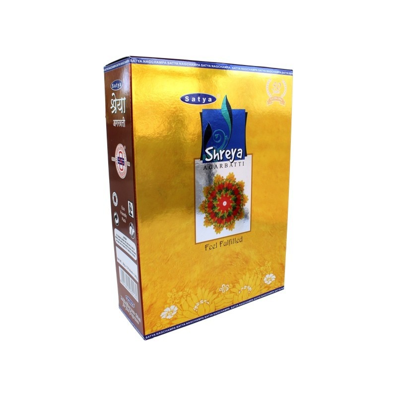 Encens Satya SHREYA  - 20 grs LOT DE 12 BOITES