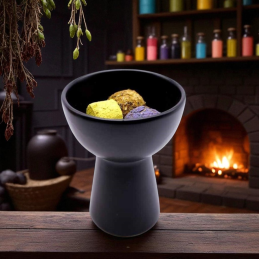 ENCENSOIR COUPE EN TERRE CUITE