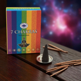 CONES 7 CHAKRAS - GREEN TREE