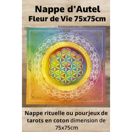 Nappe d’Autel Fleur de Vie...