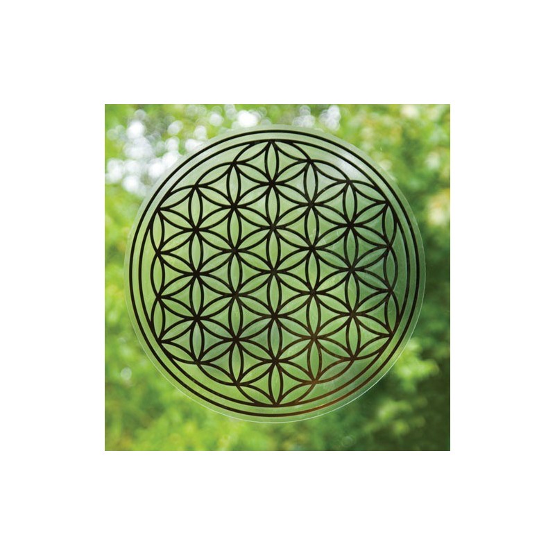 FLEUR DE VIE STICKER GEANT 28 CM