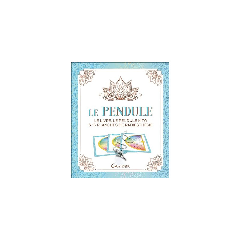 Le pendule - Coffret - Le livre, le pendule Kito & 16 planches