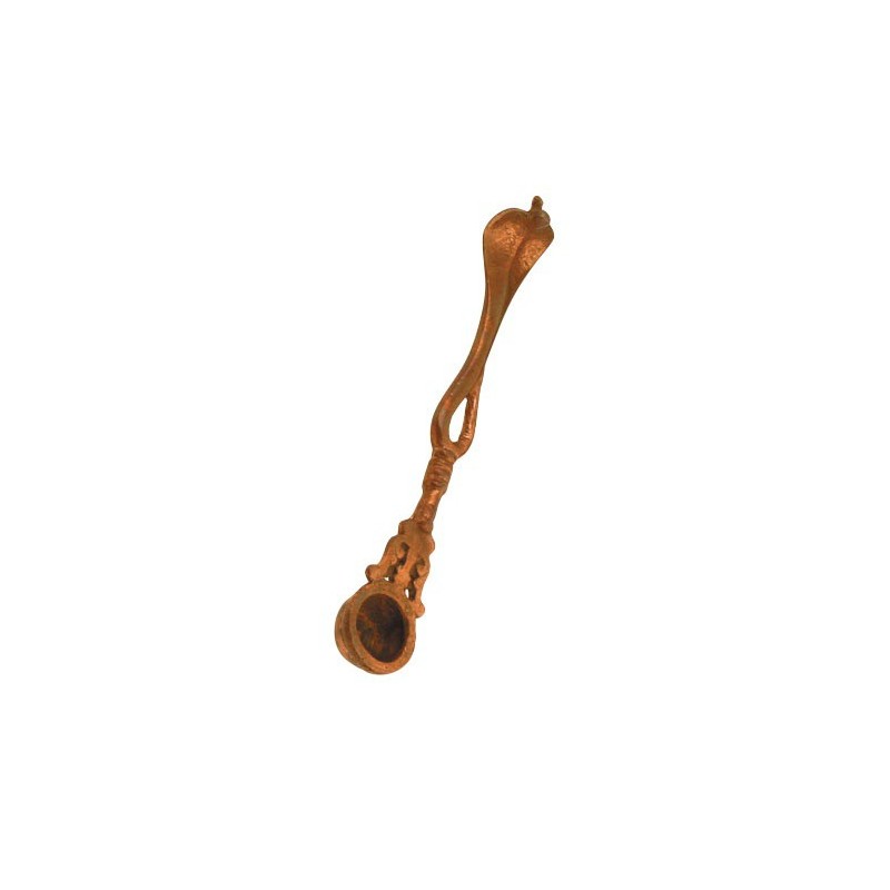 CUILLERE EN CUIVRE POUR ENCENS 16 CM