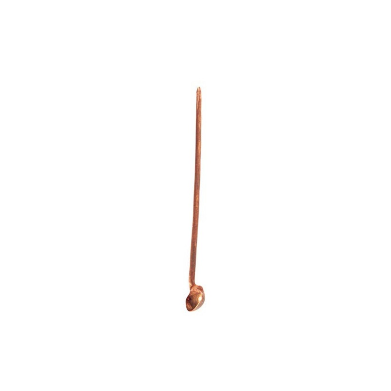 CUILLERE EN CUIVRE POUR ENCENS 17.5 CM