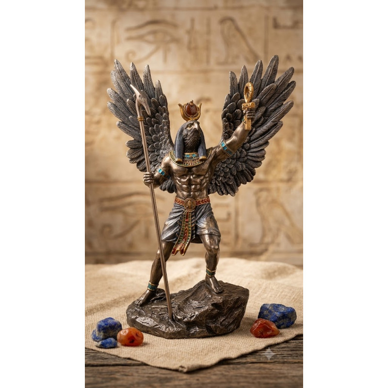Statuette Horus en résine
