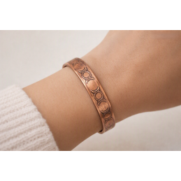 BRACELET CUIVRE LUNE