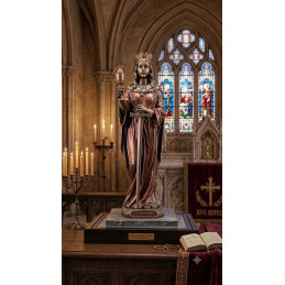 Statuette de Sainte Barbara