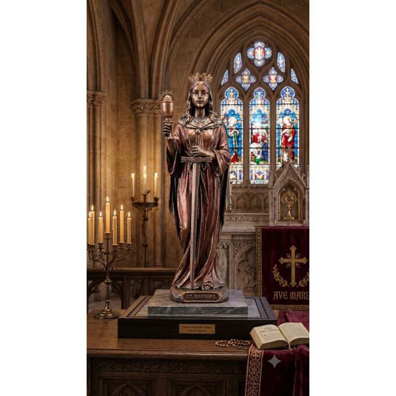 Statuette de Sainte Barbara