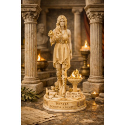 Hestia – Déesse du Foyer et de la Flamme Sacrée