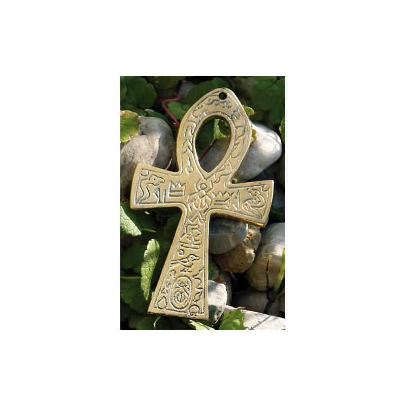 CROIX DE VIE ANKH LAITON 11 CM