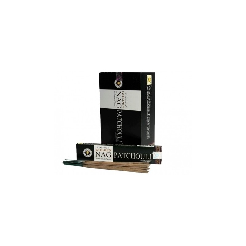 Encens Golden Nag PATCHOULI 12 boites de 15 gr
