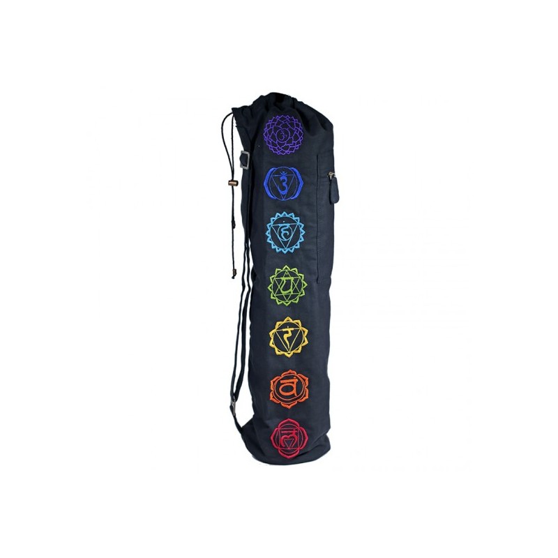 FUXIU Sac à Dos Imperméable Pour Tapis De Yoga - 72 Cm De Long, Polyester, Ouverture Latérale Pratique, Sangle Réglable, Pour Tapis Jusqu'à 8 Mm D'épaisseur