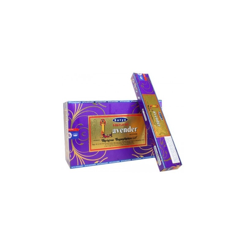 LAVANDE DE SATYA 15 GR LOT DE 12 BOITES