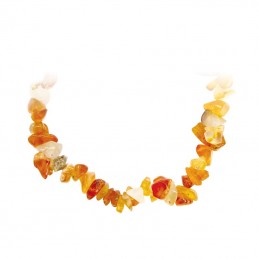 COLLIER BAROQUE CORNALINE