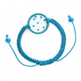 BRACELET REGLABLE ATTRAPE REVE BLEU