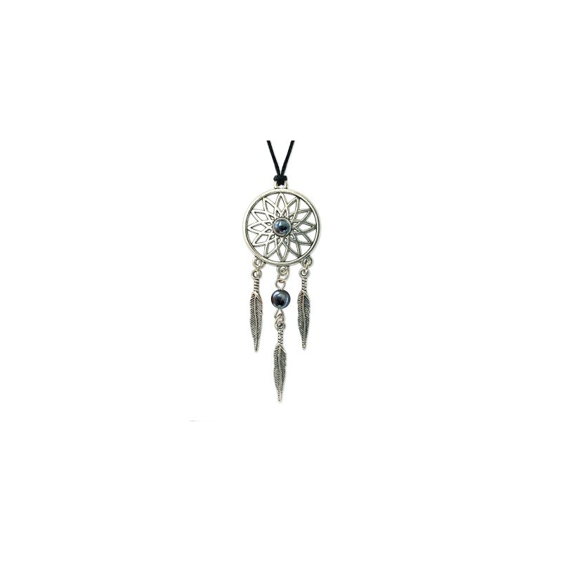 PENDENTIF ATTRAPE REVE HEMATITE