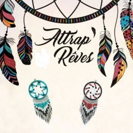 SAUTOIR PENDENTIF ATTRAPE REVE CORAIL