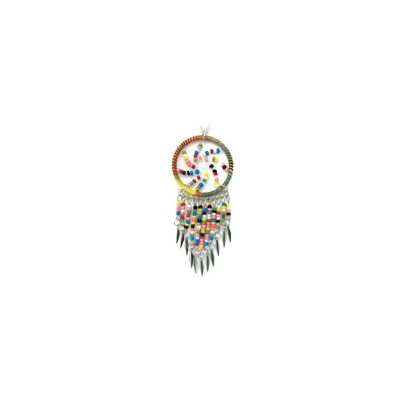 SAUTOIR PENDENTIF ATTRAPE REVE SOLEIL MULTICOLORE 
