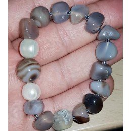 BRACELET AGATE SERENITE