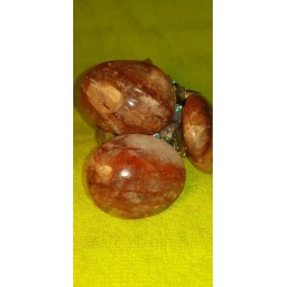 QUARTZ HEMATOIDE GALET 60 A 80 GR