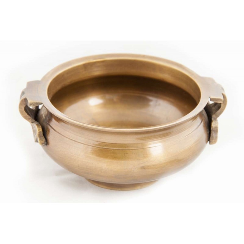 BOL DE BRONZE MASSIF DIAMETRE 9 CM BOL DE BRONZE MASSIF DIAMETRE 9 CM